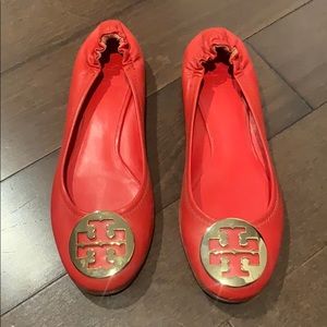 Never worn Tory Burch flats